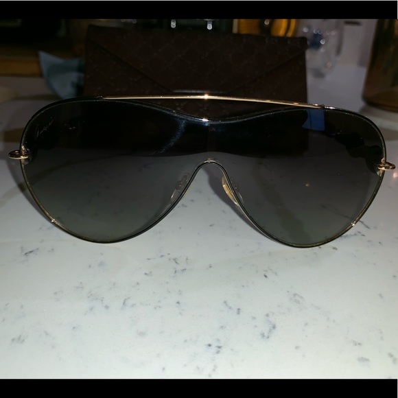 Gucci Aviator Womens Sunglasses - Picture 3 of 7
